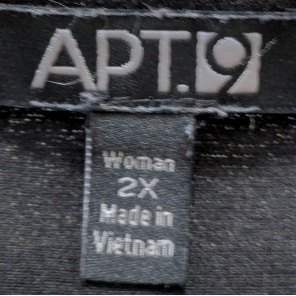 Apt. 9 Plus Size Animal Print Layered Blouse Size 2X - Picture 7 of 13